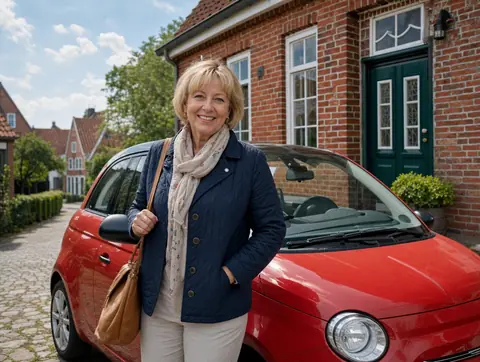 Verkäufer aus Nordwalde mit dem verkauften Fahrzeug